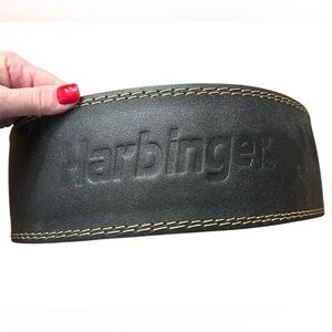 Harbinger Leather Weightlifting Belt